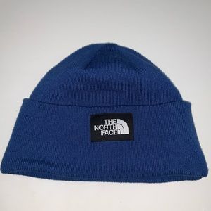 North Face Beanie Blue